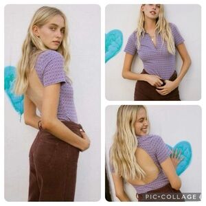 NEW Zara Geometric Print bodysuit